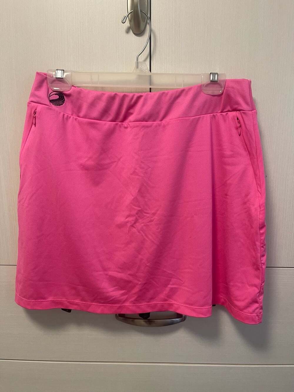 Tail Activewear Women's Pink Pleated Performance Golf Skort M